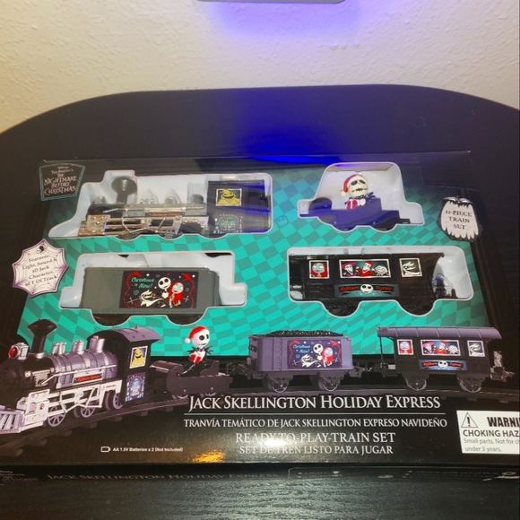 Disney Holiday Disneys Nightmare Before Christmas Train Set Like